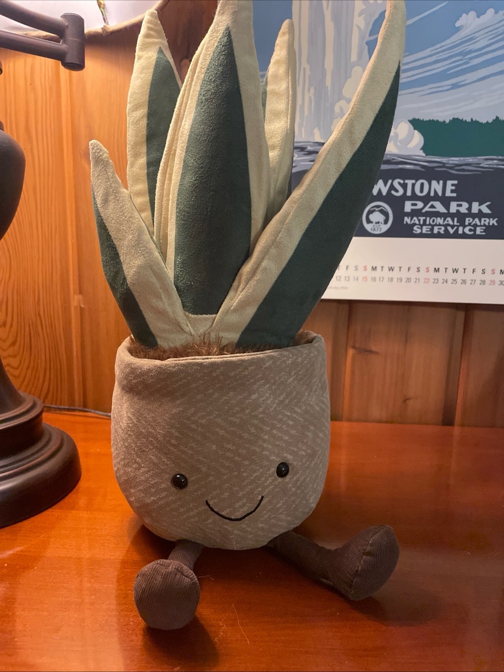 Jellycat Amusable Snake Plant 15” Potted Plush Excellent Condition RARE